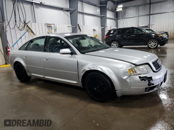 2002 Audi A6 z VIN WAUML64B42N115811, wystawiony jako Copart lot #53707795 z przebiegiem 200 257 mil mil oraz Szkoda całkowita • Salvage title. Historia ofert i sprzedaży dostępna na DreamBid. Obrazek 4.