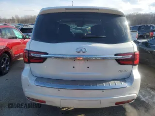 2019 Infiniti QX80 LUXE with VIN JN8AZ2NE3K9235859, listed as a Copart auction lot 88677275 with 65,087 mi miles and Salvage Title. Bid and sale history available at carsss.com. Image 6.