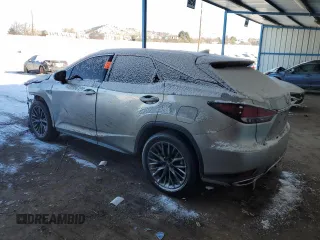 2021 Lexus RX with VIN 2T2YZMDAXMC279855, listed as a Copart auction lot 84403024 with 0 mi miles and Salvage Title. Bid and sale history available at carsss.com. Image 2.