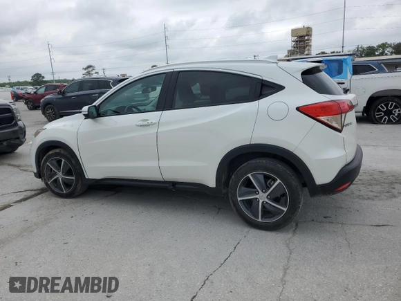 2021 Honda HR-V EX-L with VIN 3CZRU5H71MM703968, listed as a Copart auction lot 51470385 with 109,282 mi miles and Salvage Title. Bid and sale history available at carsss.com. Image 2.