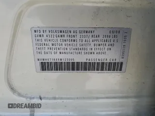 2009 Volkswagen GTI z VIN WVWHV71K49W123095, wystawiony jako Copart lot #47893855 z przebiegiem 162 329 mil mil oraz Szkoda całkowita • Salvage title. Historia ofert i sprzedaży dostępna na DreamBid. Obrazek 13.