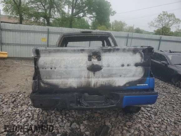 2014 Ford F-150 XL with VIN 1FTFW1EF9EKF86477, listed as a Copart auction lot 53907625 with 0 mi miles and Salvage Title. Bid and sale history available at carsss.com. Image 6.