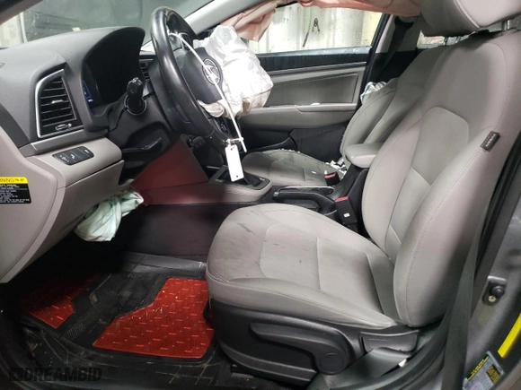 2018 Hyundai Elantra Value Edition with VIN KMHD84LF0JU525342, listed as a Copart auction lot 45087265 with 90,315 mi miles and Salvage Title. Bid and sale history available at carsss.com. Image 7.