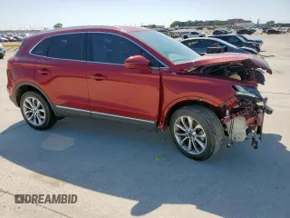2019 Lincoln MKC Select with VIN 5LMCJ2C93KUL45415, listed as a Copart auction lot 52195285 with 45,751 mi miles and Salvage title. Bid and sale history available at DreamBid. Image 4.