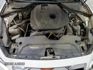 2017 Infiniti Q50 2.0t Premium with VIN JN1CV7ARXHM680274, listed as a Copart auction lot 88106815 with 130,322 mi miles and Salvage Title. Bid and sale history available at carsss.com. Image 12.