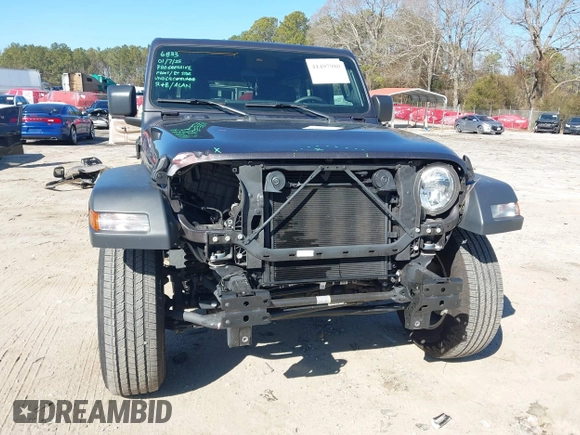 2024 Jeep Wrangler Willys с VIN 1C4PJXDNXRW125950, выставлен на аукционе IAAI как лот 41497980 с пробегом 26 574 миль миль и . История ставок и продаж доступна на DreamBid. Изображение 18.