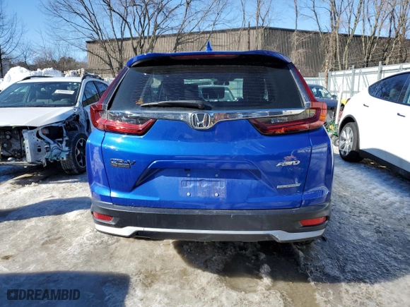 2021 Honda CR-V Special Edition with VIN 7FARW2H75ME035535, listed as a Copart auction lot 45901495 with 21,336 mi miles and Salvage Title. Bid and sale history available at carsss.com. Image 6.