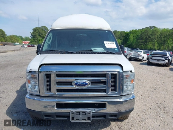 2014 Ford Econoline Cargo Commercial with VIN 1FTNS2EW6EDA93261, listed as a IAAI auction lot 42028251 with 222,205 mi miles and . Bid and sale history available at DreamBid. Image 12.