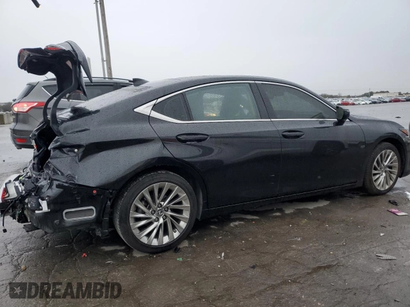 2022 Lexus ES with VIN 58AFZ1B19NU138376, listed as a Copart auction lot 78785114 with 41,149 mi miles and Salvage Title. Bid and sale history available at carsss.com. Image 3.