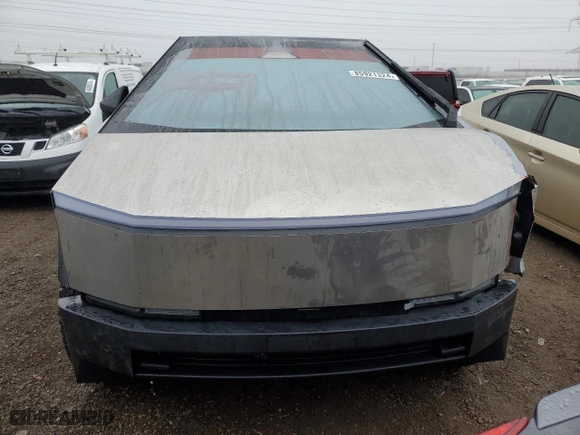 2024 Tesla Cybertruck Cyberbeast with VIN 7G2CEHEE6RA037516, listed as a Copart auction lot 85921324 with NaN miles and Salvage Title. Bid and sale history available at carsss.com. Image 5.