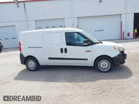 2017 Ram ProMaster City Cargo Tradesman with VIN ZFBERFAB4H6E68519, listed as a IAAI auction lot 42175891 with 152,010 mi miles and . Bid and sale history available at DreamBid. Image 14.