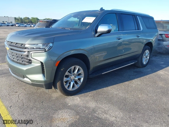 2023 Chevrolet Suburban Premier with VIN 1GNSCFKD6PR517741, listed as a IAAI auction lot 41840855 with 39,501 mi miles. Bid and sale history available at carsss.com. Image 19.