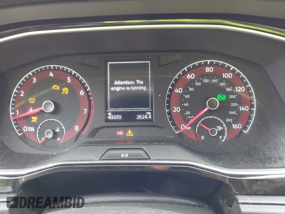 2021 Volkswagen Jetta S with VIN 3VWC57BU9MM013627, listed as a IAAI auction lot 42336470 with 43,370 mi miles and . Bid and sale history available at DreamBid. Image 7.