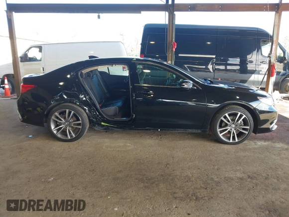 2020 Acura TLX w/Technology Pkg with VIN 19UUB2F41LA005077, listed as a IAAI auction lot 41817342 with 43,305 mi miles. Bid and sale history available at carsss.com. Image 14.