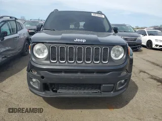 2016 Jeep Renegade Latitude with VIN ZACCJBBT7GPE17956, listed as a Copart auction lot 50838505 with 105,491 mi miles and Salvage Title. Bid and sale history available at carsss.com. Image 5.