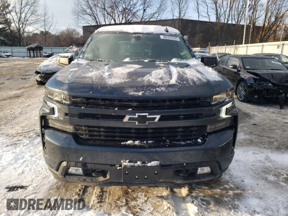 2021 Chevrolet Silverado 1500 RST with VIN 1GCRYEEDXMZ138249, listed as a Copart auction lot 88353205 with 48,338 mi miles and Salvage Title. Bid and sale history available at DreamBid. Image 5.