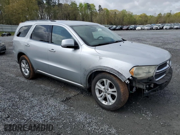 2011 Dodge Durango Crew with VIN 1D4RD4GG5BC730013, listed as a Copart auction lot 50032075 with 273,407 mi miles and Salvage Title. Bid and sale history available at carsss.com. Image 4.
