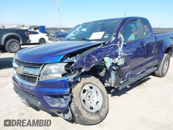 2017 Chevrolet Colorado 2WD WT with VIN 1GCHSBEA7H1282069, listed as a IAAI auction lot 41668202 with 80,163 mi miles. Bid and sale history available at carsss.com. Image 6.