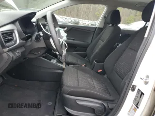 2021 Kia Rio LX with VIN 3KPA24AD3ME392203, listed as a Copart auction lot 43465235 with 33,959 mi miles and Salvage Title. Bid and sale history available at carsss.com. Image 7.