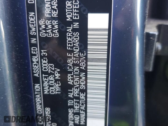 2024 Volvo XC60 Plus Dark Theme с VIN YV4L12RL3R1739158, выставлен на аукционе Copart как лот 55222325 с пробегом 35 819 миль миль и Списание • Salvage title. История ставок и продаж доступна на DreamBid. Изображение 12.