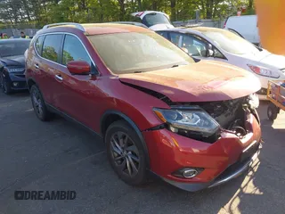 2016 Nissan Rogue SV with VIN 5N1AT2MVXGC872851, listed as a IAAI auction lot 42142351 with 117,251 mi miles and . Bid and sale history available at DreamBid. Image 1.