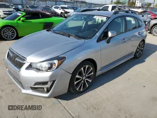 2016 Subaru Impreza Special Sports Premium с VIN JF1GPAP63G8333370, выставлен на аукционе Copart как лот 54725945 с пробегом 84 046 миль миль и Списание • Salvage title. История ставок и продаж доступна на DreamBid. Изображение 1.