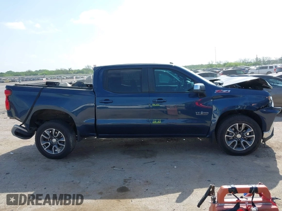 2021 Chevrolet Silverado 1500 LT z VIN 3GCUYDEDXMG111217, wystawiony jako IAAI lot #42056447 z przebiegiem 80 615 mil mil oraz . Historia ofert i sprzedaży dostępna na DreamBid. Obrazek 13.