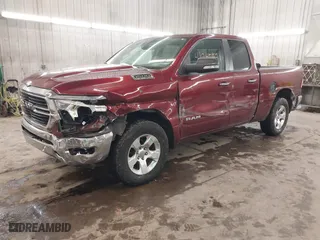 2020 Ram 1500 Big Horn with VIN 1C6SRFBT6LN110557, listed as a IAAI auction lot 41345521 with 80,143 mi miles. Bid and sale history available at carsss.com. Image 18.
