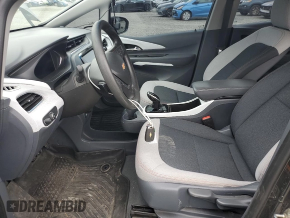 2020 Chevrolet Bolt EV LT with VIN 1G1FY6S00L4146035, listed as a Copart auction lot 58869365 with 102,370 mi miles and Salvage title. Bid and sale history available at DreamBid. Image 7.