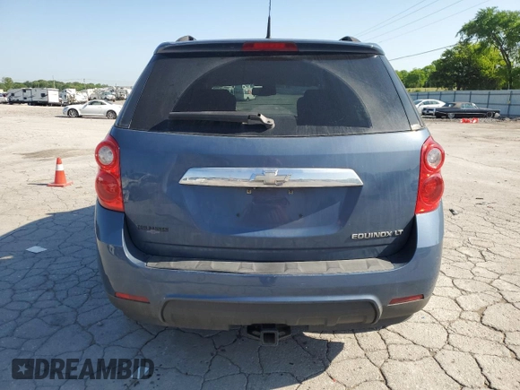 2011 Chevrolet Equinox 1LT with VIN 2CNALDEC1B6218850, listed as a Copart auction lot 54394685 with 195,904 mi miles and Salvage Title. Bid and sale history available at DreamBid. Image 6.