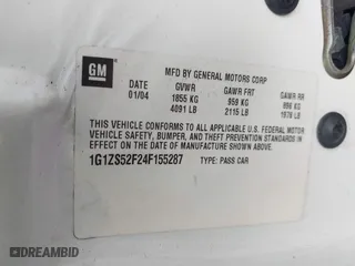 2004 Chevrolet Malibu with VIN 1G1ZS52F24F155287, listed as a IAAI auction lot 41540664 with 154,171 mi miles. Bid and sale history available at carsss.com. Image 9.