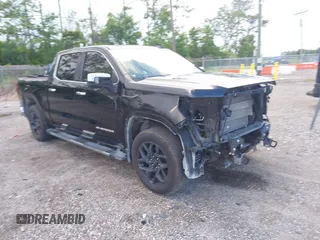 2024 GMC Sierra 1500 SLT with VIN 3GTUUDED1RG138809, listed as a IAAI auction lot 42615812 with 21,225 mi miles and . Bid and sale history available at DreamBid. Image 1.