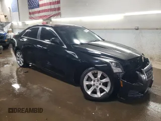 2014 Cadillac ATS Luxury AWD with VIN 1G6AH5RX4E0159852, listed as a Copart auction lot 52216685 with 82,977 mi miles and Salvage Title. Bid and sale history available at carsss.com. Image 4.
