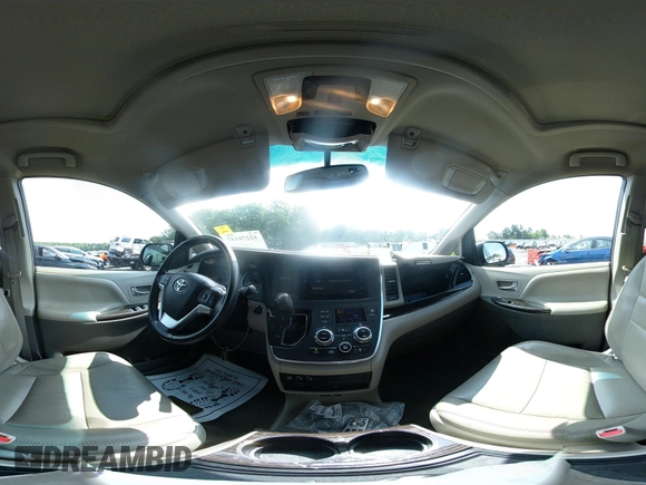 2015 Toyota Sienna XLE with VIN 5TDYK3DC5FS613045, listed as a IAAI auction lot 42276147 with 108,271 mi miles and . Bid and sale history available at DreamBid. Image 19.