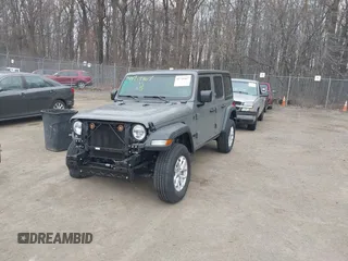2023 Jeep Wrangler Sport S with VIN 1C4HJXDN0PW638934, listed as a IAAI auction lot 41719467 with 16,686 mi miles and . Bid and sale history available at DreamBid. Image 18.
