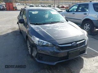 2022 Subaru Impreza with VIN 4S3GTAB63N3717933, listed as a IAAI auction lot 41701715 with 26,473 mi miles. Bid and sale history available at carsss.com. Image 1.