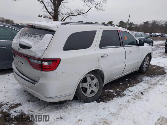 2017 Dodge Durango Citadel with VIN 1C4RDJEGXHC937620, listed as a IAAI auction lot 41353359 with 102,926 mi miles and . Bid and sale history available at carsss.com. Image 4.