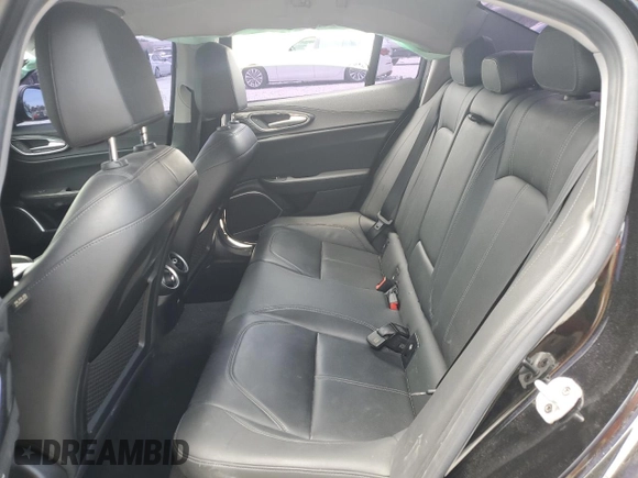 2020 Alfa Romeo Giulia with VIN ZARFAMAN4L7623860, listed as a Copart auction lot 59011605 with 72,080 mi miles and Non repairable. Bid and sale history available at DreamBid. Image 10.