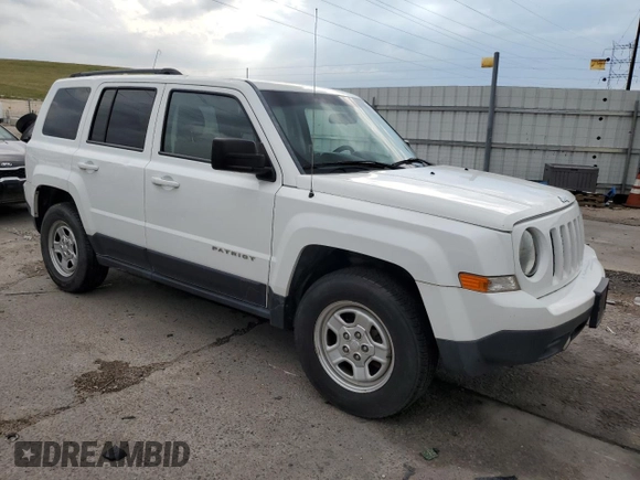 2015 Jeep Patriot Sport with VIN 1C4NJRBB5FD408615, listed as a Copart auction lot 62311915 with 168,203 mi miles and Non repairable. Bid and sale history available at DreamBid. Image 4.