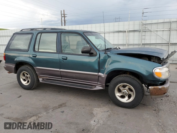 1997 Mercury Mountaineer with VIN 4M2DU55P3VUJ08261, listed as a Copart auction lot 59320875 with 168,804 mi miles and Salvage title. Bid and sale history available at DreamBid. Image 4.