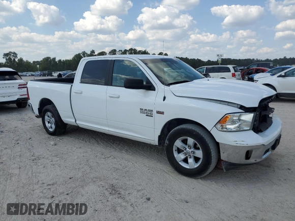 2021 Ram 1500 SLT with VIN 1C6RR6TTXMS515840, listed as a Copart auction lot 72746294 with 77,548 mi miles and Salvage title. Bid and sale history available at DreamBid. Image 4.