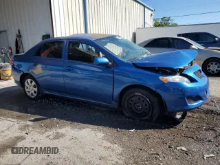 2010 Toyota Corolla with VIN 1NXBU4EE4AZ303474, listed as a Copart auction lot 49600555 with 0 mi miles and Non Repairable. Bid and sale history available at carsss.com. Image 4.