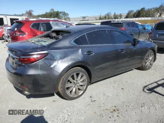 2021 Mazda 6 Signature with VIN JM1GL1XY2M1619514, listed as a Copart auction lot 75494944 with 35,069 mi miles and Salvage Title. Bid and sale history available at DreamBid. Image 3.
