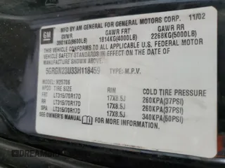 2003 Hummer H2 with VIN 5GRGN23U33H118459, listed as a Copart auction lot 77765694 with 157,390 mi miles and Salvage Title. Bid and sale history available at carsss.com. Image 13.