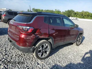 2020 Jeep Compass Limited with VIN 3C4NJDCB7LT251337, listed as a Copart auction lot 53701215 with 56,965 mi miles and Salvage Title. Bid and sale history available at carsss.com. Image 3.