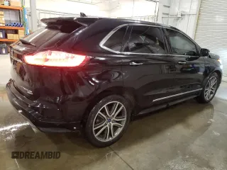 2019 Ford Edge Titanium with VIN 2FMPK4K95KBC20405, listed as a Copart auction lot 50784865 with 63,145 mi miles and Salvage Title. Bid and sale history available at carsss.com. Image 3.