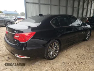 2017 Acura RLX Advance Pkg with VIN JH4KC1F98HC000803, listed as a Copart auction lot 71927283 with 44,728 mi miles. Bid and sale history available at carsss.com. Image 3.