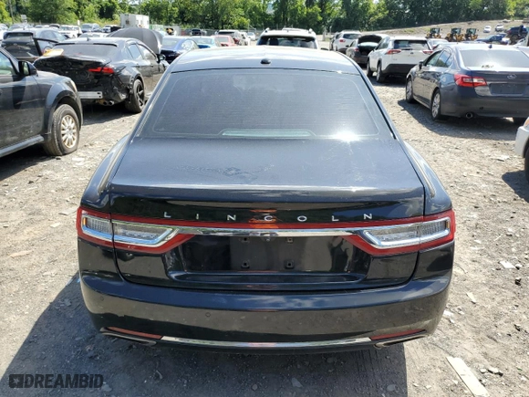 2017 Lincoln Continental Livery with VIN 1LN6L9HK3H5600971, listed as a Copart auction lot 67124464 with 169,089 mi miles and Clean Title. Bid and sale history available at carsss.com. Image 6.