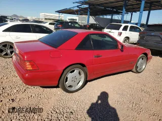 1998 Mercedes-Benz SL-Class with VIN WDBFA67F0WF157813, listed as a Copart auction lot 78424584 with 122,352 mi miles and Clean Title. Bid and sale history available at carsss.com. Image 3.