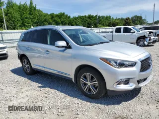 2020 Infiniti QX60 Luxe with VIN 5N1DL0MM7LC516103, listed as a Copart auction lot 57853765 with 69,496 mi miles and Salvage title. Bid and sale history available at DreamBid. Image 4.